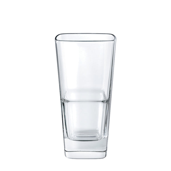 Palladio Water/Whisky/Juice Long Glass - Stackable - 320ml - Borgonovo Italy 