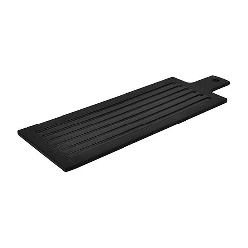 Paddle Platter Melamine 36x12cm - Black